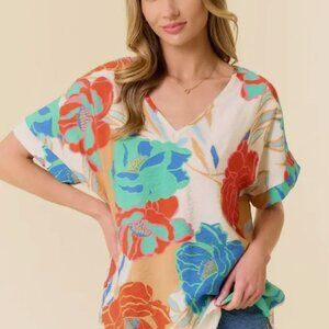 Amalfi Floral Top